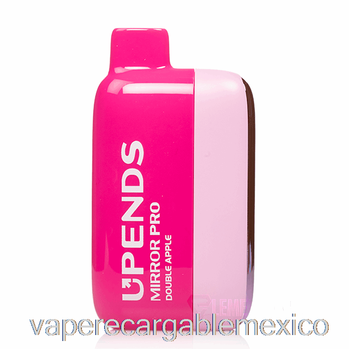 Vape Recargable Upends Mirror Pro 12000 Desechable Doble Manzana